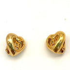 Dior Earrings Gold Formal — view 2