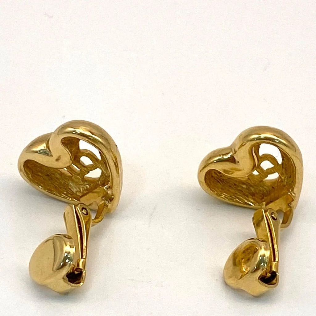Dior Earrings Gold Formal — view 5