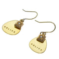 Celine Diamond Logo Earrings