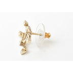 Chanel Accessories Earrings CC Rhinestone — view 3