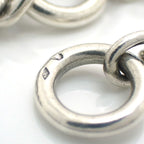 Hermes Cadena SV Necklace AG 925 Vintage Silver Box Padlock Bar — view 9