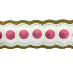 Fendi Strap You Shoulder Small Studded Leather Brown White Pink — view 5