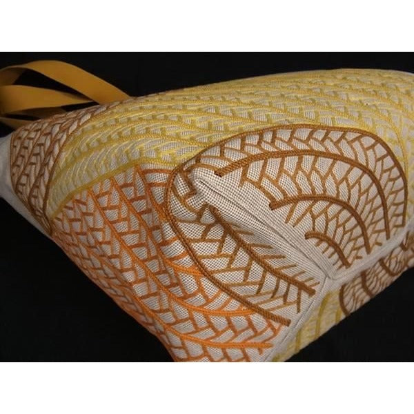 Hermes Poisson Natte Toile Ashe Tote Bag Beige Bi5260 — view 7