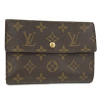 Louis Vuitton Pochette Passpole Trifold Wallet with Passcase Monogram