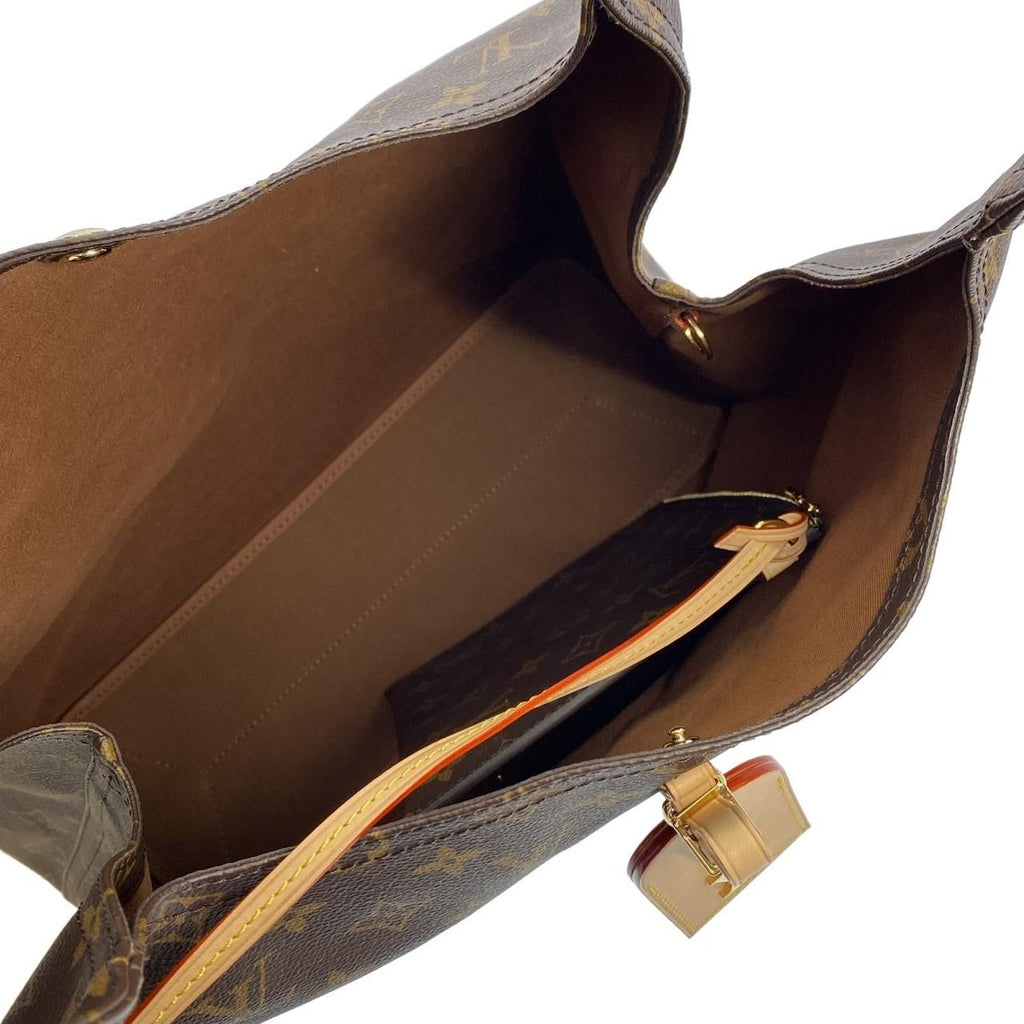 Louis Vuitton Monogram Atlantis GM Bag Brown Marron — view 6