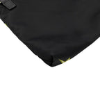 Prada Shoulder Bag Triangle Logo Nylon Universal Frankenstein Silver 3158 — view 8