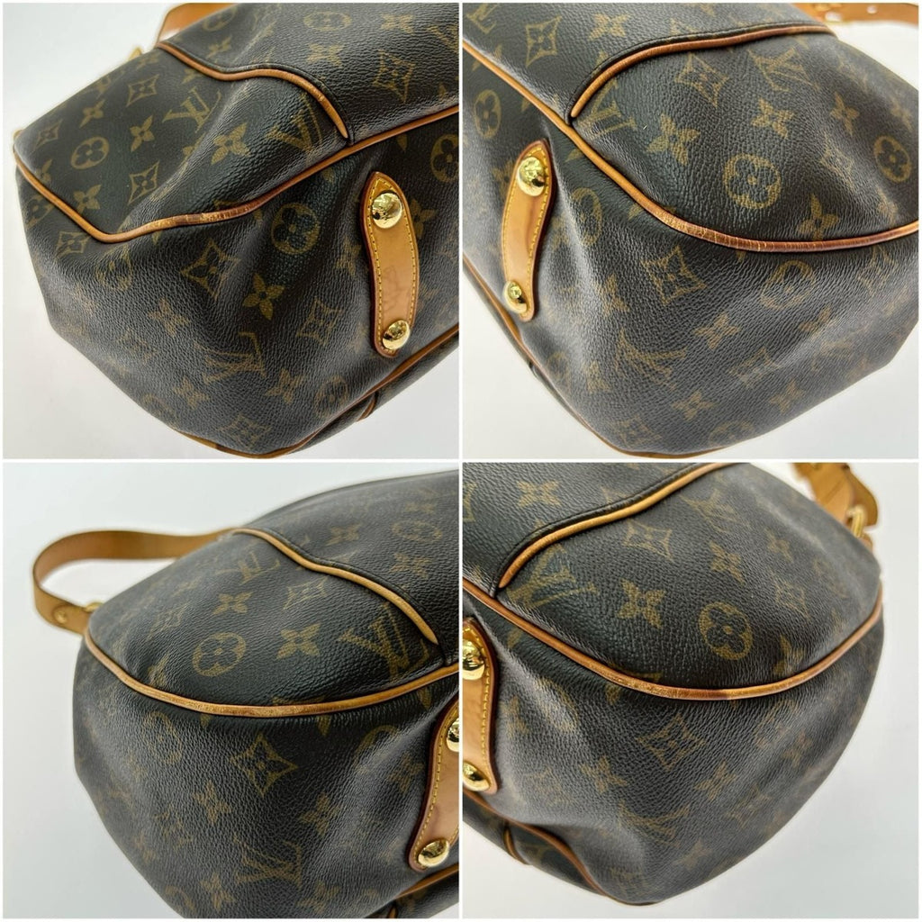 Louis Vuitton Monogram Galleria PM Tote Bag Brown — view 5