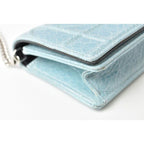 Christian Dior Chain Pouch Mini Wallet Patent Leather — view 5