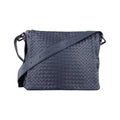 Bottega Veneta Intrecciato Navy Lambskin Tote