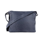 Bottega Veneta Intrecciato Navy Lambskin Tote