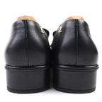 Chanel Leather Loafers with Coco Mark Charm — view 5