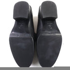 Chanel Leather Loafers with Coco Mark Charm — view 7