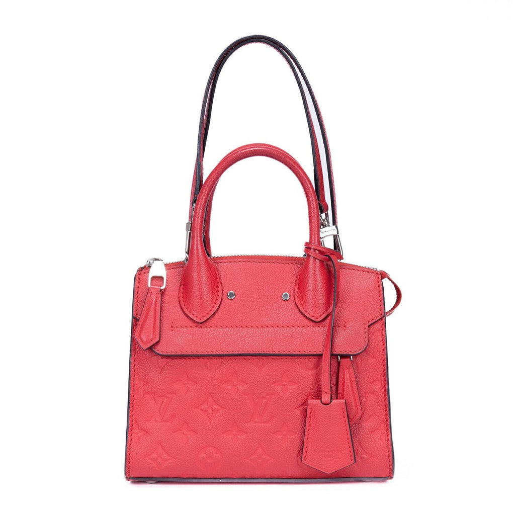 Louis Vuitton Pont Neuf Tote Red Monogram