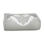 Fendi Trifold Wallet Beekaboo Gray — view 3