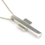 Gucci Steel Grey Pendant Necklace — view 2