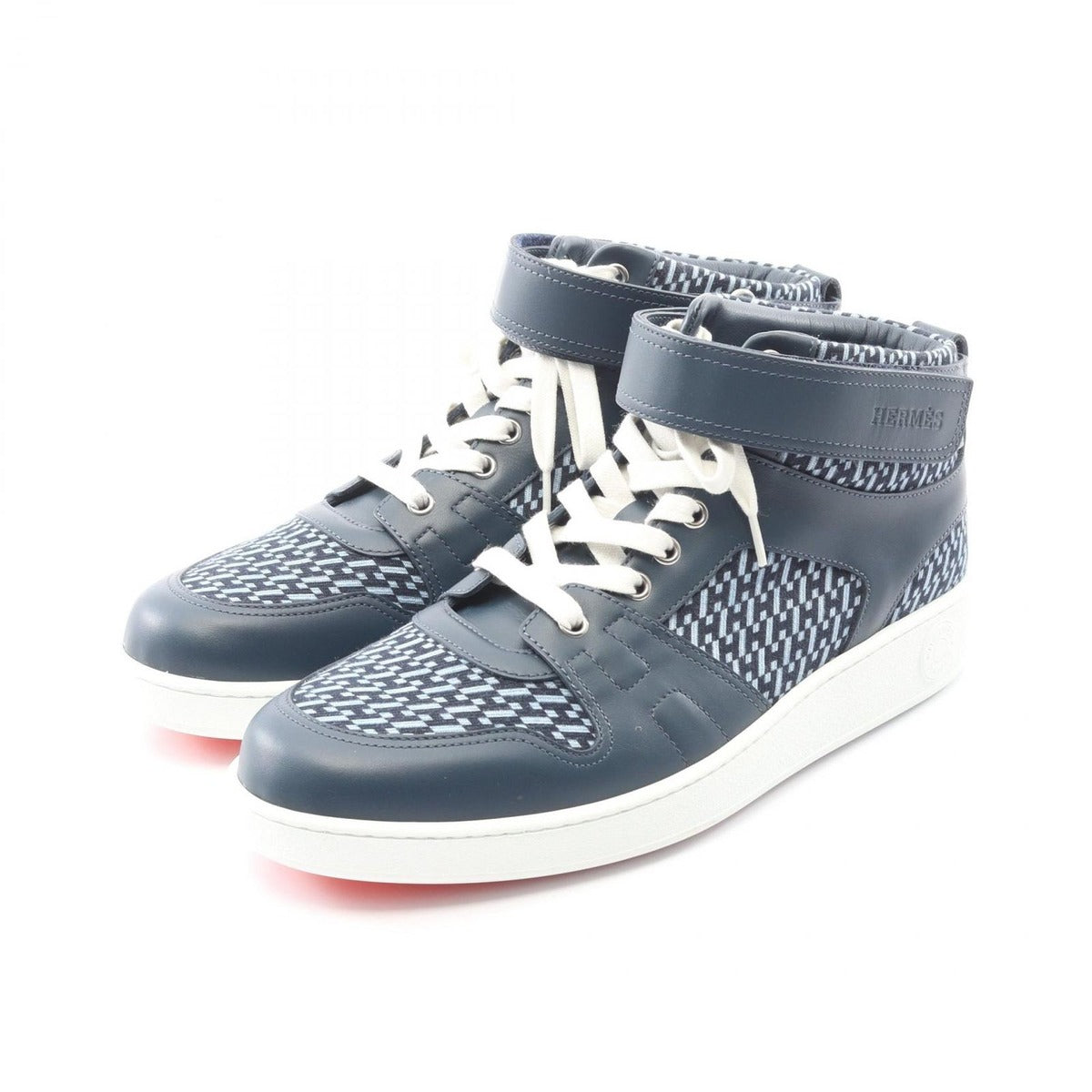 Hermes Sneakers Leather Canvas
