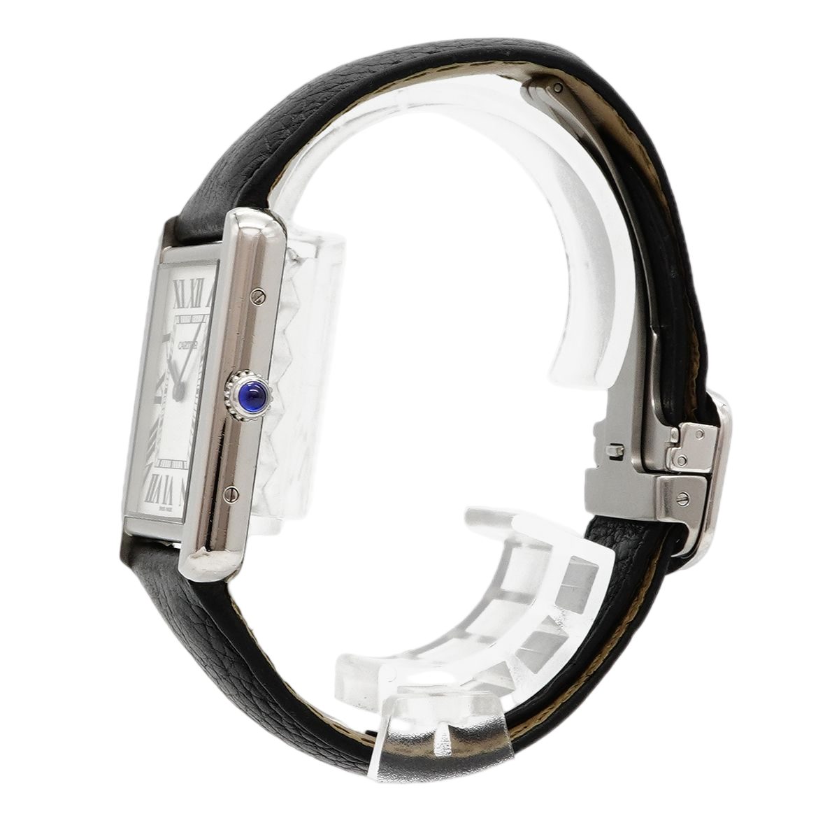 Cartier Tank Solo LM Silver Dial Watch — view 2