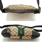 Gucci Interlocking Logo Sherry Line Shoulder Bag GG Canvas — view 6