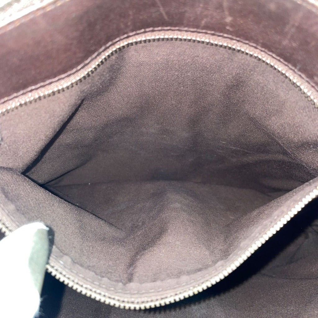 Gucci Interlocking Logo Sherry Line Shoulder Bag GG Canvas — view 9
