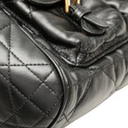 Dior Macrocanage Caro Medium Backpack Rucksack Black Leather — view 4