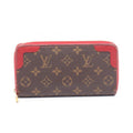 Louis Vuitton Round Long Wallet Zippy Retiro Sleeves Leather