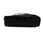 Prada Tessuto Triangle Logo Black Silver Nylon Tote — view 3
