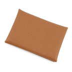 Hermes Coin Case Calvi Duo Gold Silver Epsom Wallet