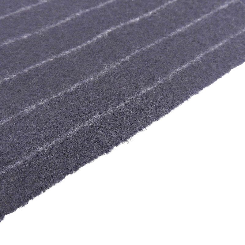Hermes Y2 K Vintage England 100% Cashmere Striped Fringe Shawl Scarf 185 — view 4