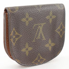 Louis Vuitton Porte Monnaie Gousset Monogram Canvas Brown Ct1004 — view 3
