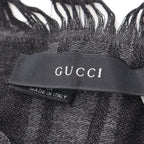 Gucci Shawl GG Pattern Wool Silk — view 2