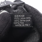 Gucci Shawl GG Pattern Wool Silk — view 3
