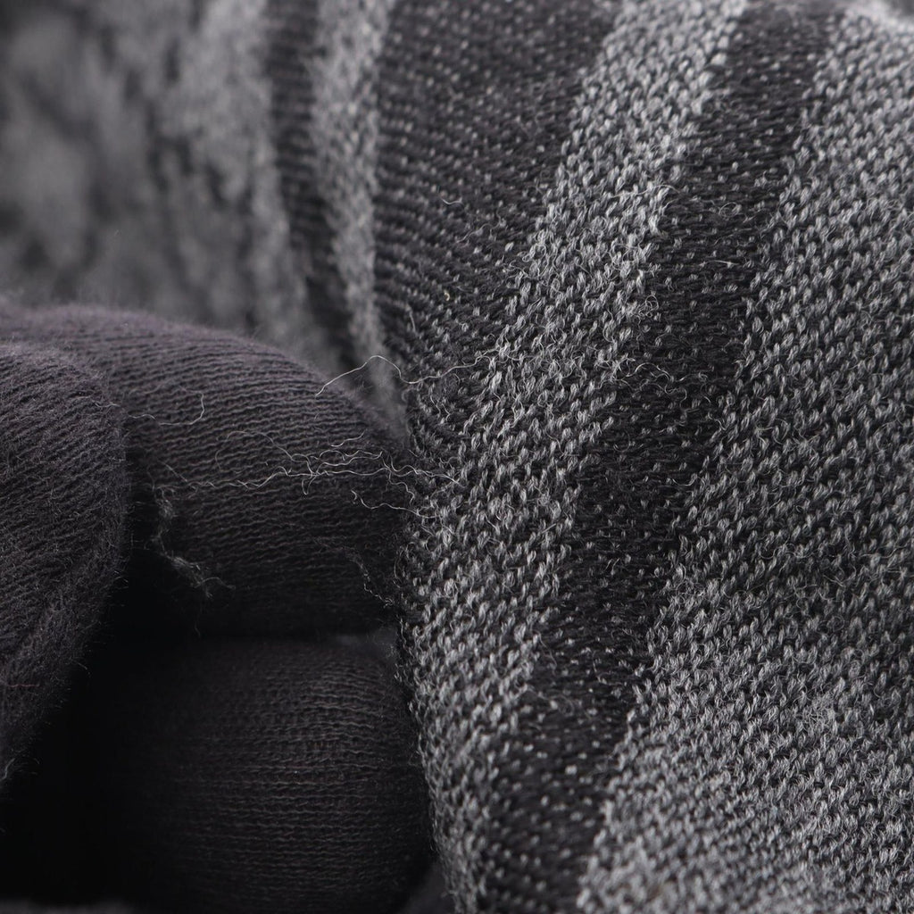 Gucci Shawl GG Pattern Wool Silk — view 8