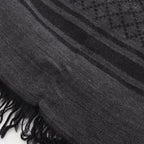 Gucci Shawl GG Pattern Wool Silk — view 9