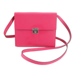 Hermes Click 16 Verso Leather 2-Way Shoulder Bag Crossbody Clutch