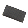 Celine Wallet Large Zip Triomphe Black
