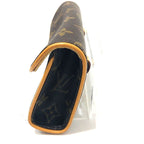 Louis Vuitton Pochette Florentine Monogram Waist Bag Brown Leather — view 3