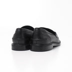 Fendi Loafers Size 40 Double F Zucca Logo Leather Shoes — view 3