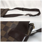 Louis Vuitton Pochette Melville Damier Shoulder Bag — view 8
