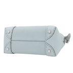 Fendi by the Way Selleria Medium 2-Way Shoulder Bag Light Blue Leather — view 3