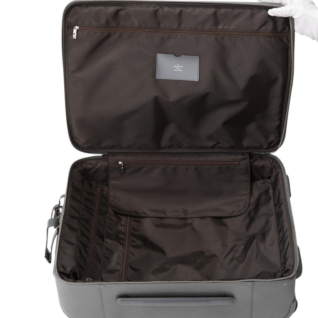 Louis Vuitton Taiga Travel Bag Pegase 55 Suitcase Gray — view 8