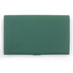 Hermes Toutenmain Veau Color Clou de Selle Silver Leather Wallet Passport Case — view 3