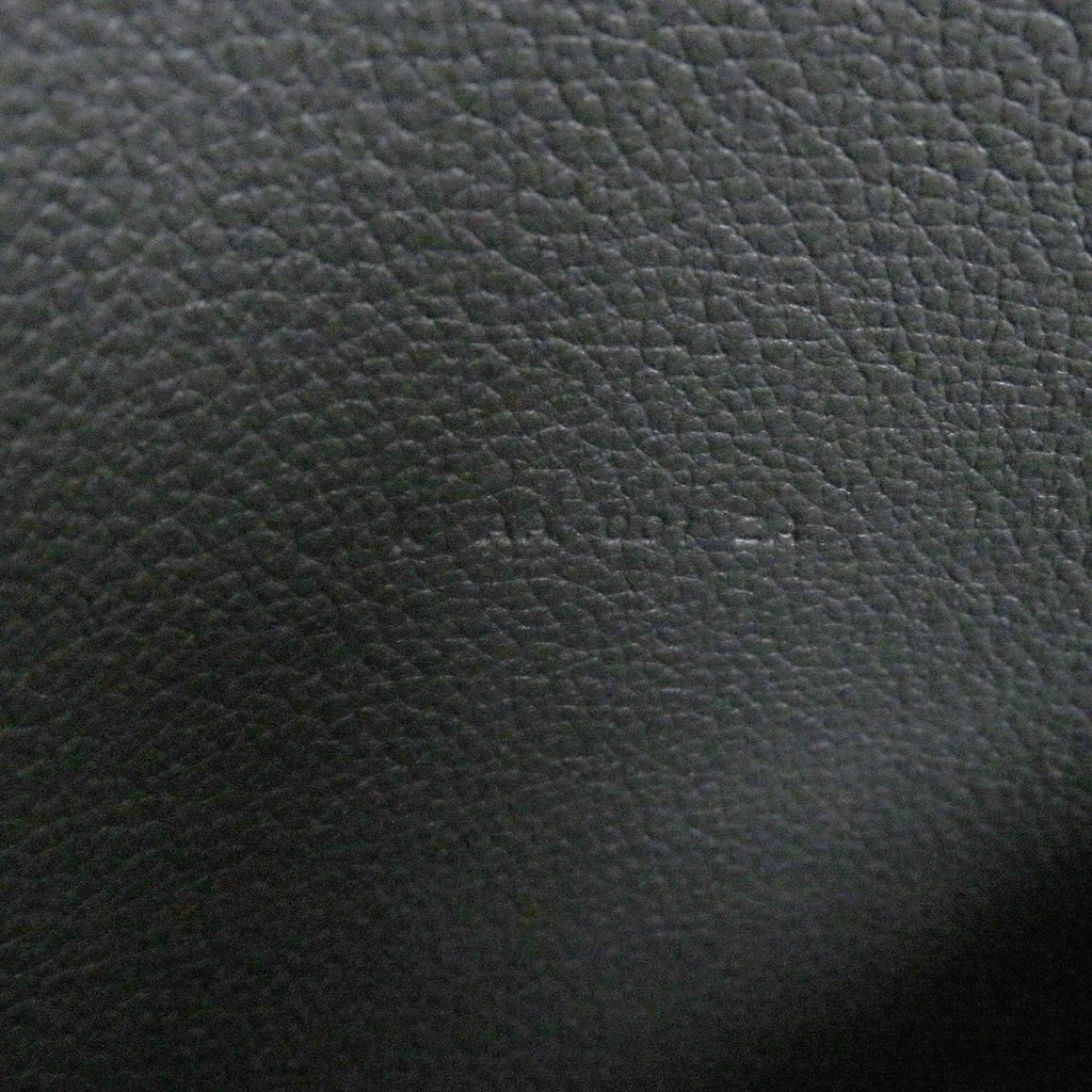 Hermes Toutenmain Veau Color Clou de Selle Silver Leather Wallet Passport Case — view 9