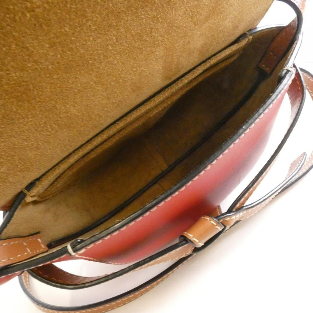 Loewe Gate Mini 321 54 Shoulder Bag Bordeaux — view 7