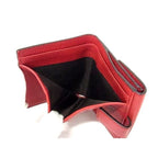 Gucci Fold Wallet Interlocking G W Hook Bifold Red Gold Hardware — view 4