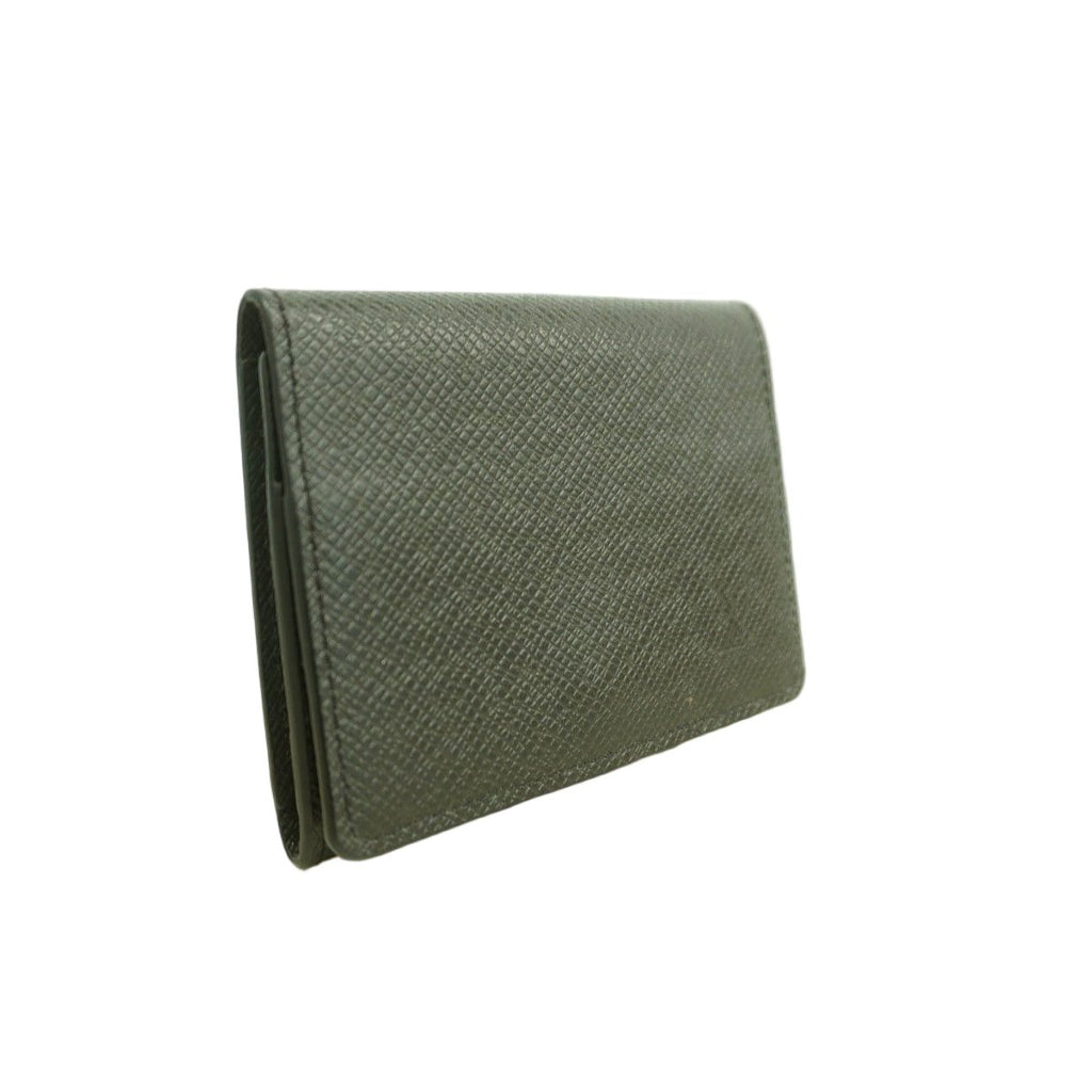 Louis Vuitton Business Card Holder Taiga Envelope NM Noir — view 2