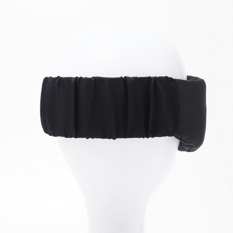Prada Satin Travel Eye Mask And Pouch With Triangle Logo — view 5
