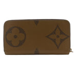 Louis Vuitton Zippy Wallet Monogram Giant Reverse Canvas Brown