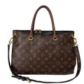 Louis Vuitton Super Pallas MM Handbag Black