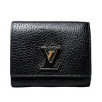 Louis Vuitton Portefeuille Capucines Tiny Black Wallet