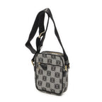 Loewe Zip Messenger Crossbody Black Gray Anagram Canvas — view 2